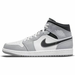 Módne tenisky Nike Air Jordan 1 Mid Light Smoke Grey Anthracite (GS) vyobraziť