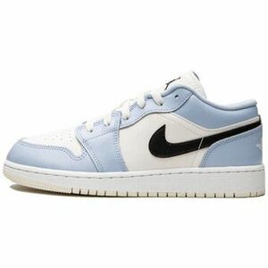 Módne tenisky Nike Air Jordan 1 Low Ice Blue Black vyobraziť