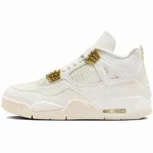 Módne tenisky Nike Air Jordan 4 Sail Metallic Gold vyobraziť