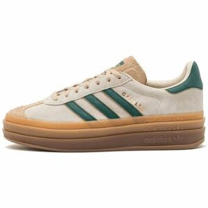 Módne tenisky adidas Gazelle Bold Magic Beige Collegiate Green vyobraziť