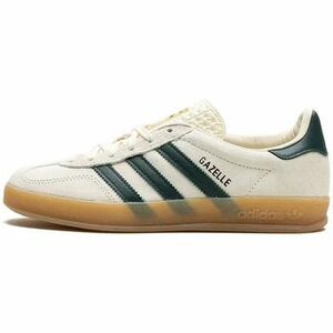 Módne tenisky adidas Gazelle Indoor Cream White Collegiate Green Gum vyobraziť