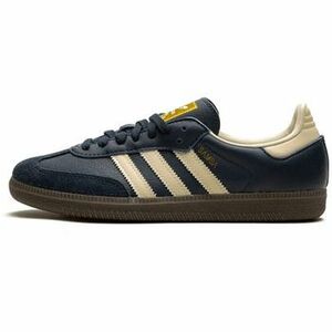 Módne tenisky adidas Samba OG Night Navy Cream White Gum vyobraziť