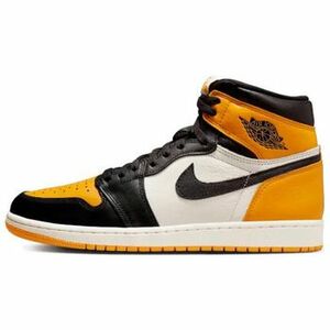 Módne tenisky Nike Air Jordan 1 Retro High OG Yellow Toe vyobraziť