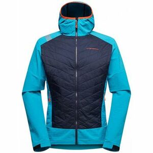 Flísové mikiny La Sportiva Kap Hybrid Hoody M L73 643614 Deep Sea/Tropic Blue vyobraziť