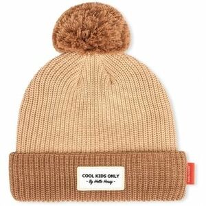 Šiltovky Hello Hossy Color Block Dads Beanie - Coffee vyobraziť