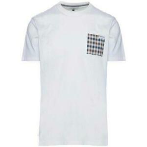 Polokošele s dlhým rukávom Aquascutum ACTIVE CLUB CHECK POCKET T-SHIRT AA_B004_TS003 vyobraziť