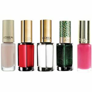 Laky na nechty L'oréal Set of 5 Color Riche Nail Polishes - 101/873/857/423/21 vyobraziť