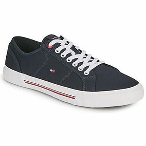 Nízke tenisky Tommy Hilfiger CORE CORPORATE VULC CANVAS vyobraziť