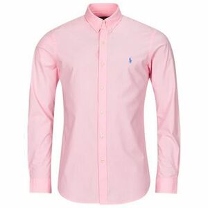 Košele s dlhým rukávom Polo Ralph Lauren CHEMISE AJUSTEE SLIM FIT EN POPELINE UNIE vyobraziť