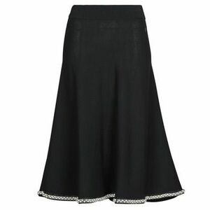 Sukňa Karl Lagerfeld A LINE PEARL KNIT SKIRT vyobraziť