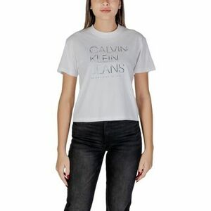 Tričká s krátkym rukávom Calvin Klein Jeans EMBROIDERED INSTITUTIONAL J20J224987 vyobraziť