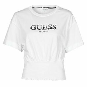 Tričká s krátkym rukávom Guess SS WINIFRED CROP TOP vyobraziť