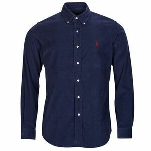 Košele s dlhým rukávom Polo Ralph Lauren CHEMISE COUPE DROITE EN VELOURS COTELE vyobraziť