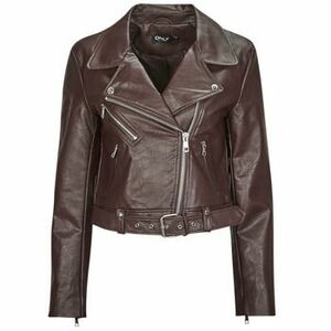 Kožené bundy Only ONLNEWVERA FAUX LEATHER BIKER CC OTW vyobraziť