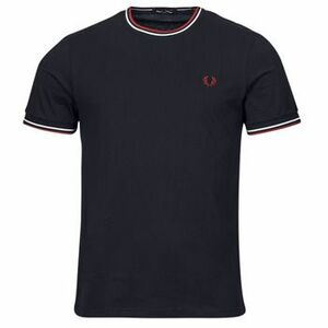 Tričká s krátkym rukávom Fred Perry TWIN TIPPED T-SHIRT vyobraziť