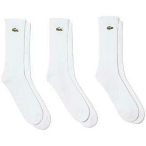 Ponožky Lacoste Sport 3 Pack High Cut Socks White vyobraziť