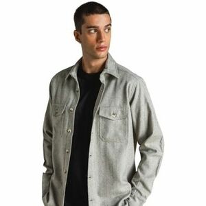 Košele s dlhým rukávom Otherwise Roy Overshirt - Grey vyobraziť