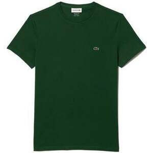 Tričká a polokošele Lacoste Cotton Pima Crew Neck T-Shirt Pine Green vyobraziť