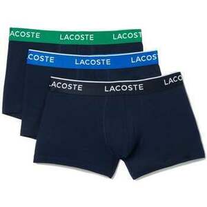 Boxerky Lacoste 3 Pack Cotton Stretch Logo Trunks Navy Blue/Green/Blue vyobraziť