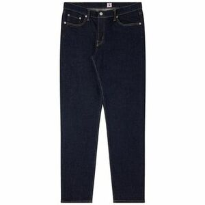 Nohavice Edwin Regular Tapered Jeans - Blue Rinsed vyobraziť