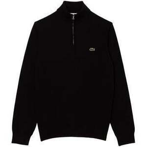 Mikiny Lacoste Quarter Zip Knit Sweater Black vyobraziť