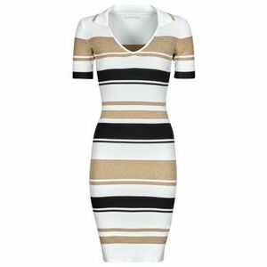 Krátke šaty Guess EVIE STRIPED POLO DRESS vyobraziť