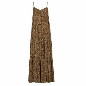 Dlhé šaty MICHAEL Michael Kors MAXI TIERED SLIP DRESS vyobraziť