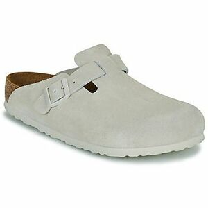 Šľapky Birkenstock Boston SFB LEVE Antique White vyobraziť