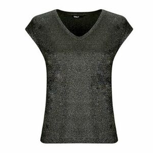 Tričká s krátkym rukávom Only ONLSILVERY S/S V NECK LUREX TOP JRS vyobraziť