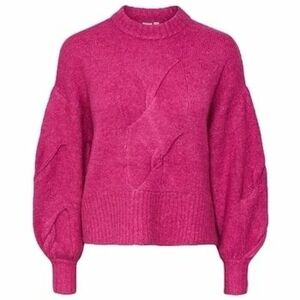 Svetre Y.a.s YAS Lexu L/S Knit - Rose Violet vyobraziť