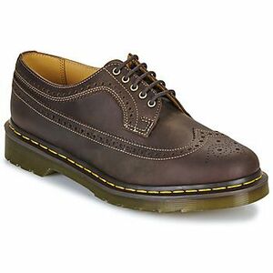 Derbie Dr. Martens 3989 YS Dark Brown Crazy Horse vyobraziť