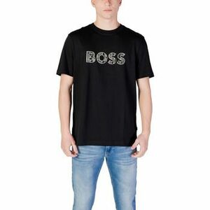 Polokošele s dlhým rukávom BOSS Te_logotexture 10262528 01 50534923 vyobraziť