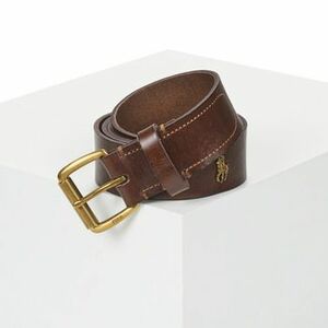 Opasky Polo Ralph Lauren RGD CHRM BT-CASUAL-TUMBLED LEATHER vyobraziť