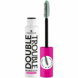 Riasenky a umelé riasy Essence Double Trouble Mascara - Extra Black vyobraziť