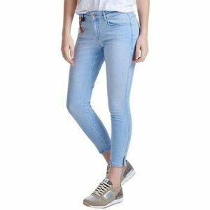 Nohavice Only Carmen Zip Regular Jeans - Blue Denim vyobraziť