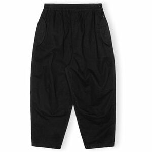 Nohavice Rvlt Revolution Parachute Trousers 5883 - Black vyobraziť