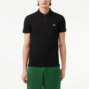 Tričká a polokošele Lacoste L1212 SHORT SLEEVED RIBBED COLLAR S vyobraziť