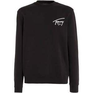 Mikiny Tommy Jeans Signature Logo Graphic Sweatshirt Black vyobraziť