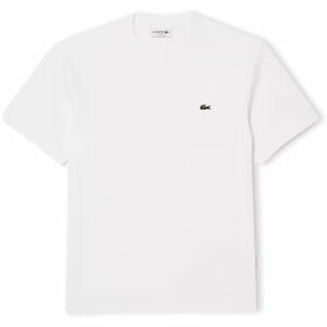 Tričká a polokošele Lacoste Classic Fit T-Shirt - Blanc vyobraziť