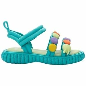 Sandále Melissa MINI Baby Create + Play Doh Sandals - Blue/Green vyobraziť