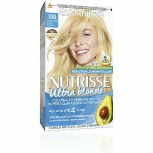 Farbenie Garnier Permanent Hair Color Nutrisse Ultra Blonde - 100 Blond vyobraziť