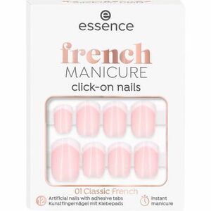 Manikúrové sety Essence French Manicure Click-on False Nails - 01 Classic Frenc vyobraziť