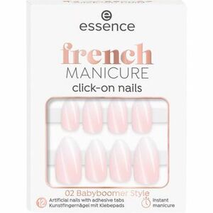 Manikúrové sety Essence French Manicure Click-on False Nails - 02 Babyboomer St vyobraziť