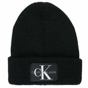 Čiapky Calvin Klein Jeans MONOGRAM BEANIE WL vyobraziť