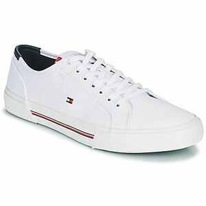 Nízke tenisky Tommy Hilfiger Core Corporate Canvas Vulc vyobraziť