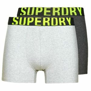 Boxerky Superdry BOXER DUAL LOGO DOUBLE PACK vyobraziť