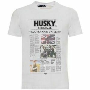 Tričká s krátkym rukávom Husky hs23beutc35co196-tyler-c454-f46 white vyobraziť