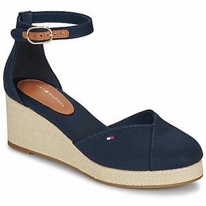 Sandále Tommy Hilfiger FLAG CLOSED TOE MID WEDGE ESPAD vyobraziť