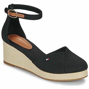 Sandále Tommy Hilfiger FLAG CLOSED TOE MID WEDGE ESPAD vyobraziť