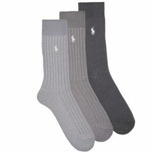 Vysoké ponožky Polo Ralph Lauren EGYPTIAN 3PK CREW SOCK 3 PACK vyobraziť